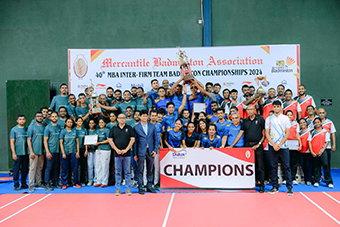 Under 40th MBA Inter Firm Team Badminton Championships 2024